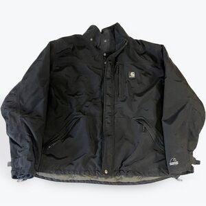 Carhartt Men's Black Performance Jacket Waterproof